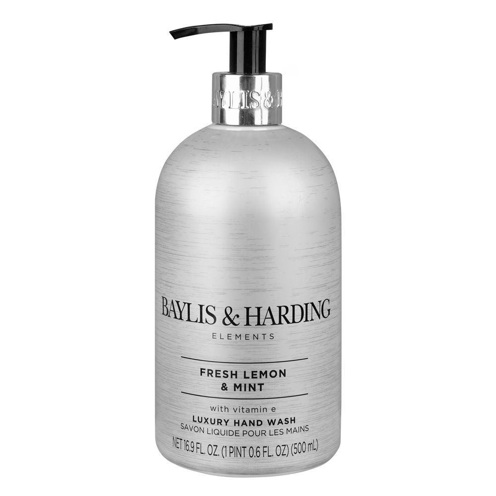 Baylis & Harding Elements Fresh Lemon & Mint Luxury Hand Wash, 500ml - Main Image