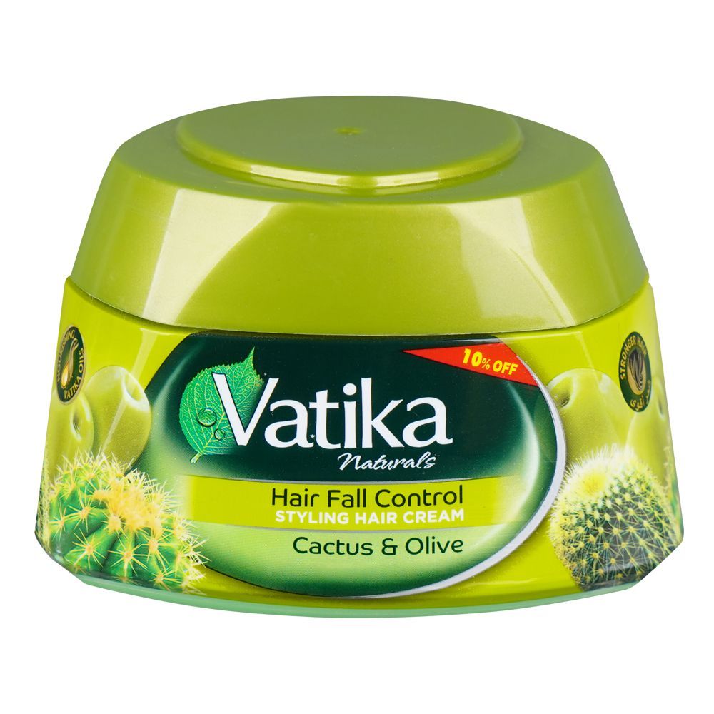 Vatika Cactus & Olive Hair Fall Control Cream, 125ml - Main Image