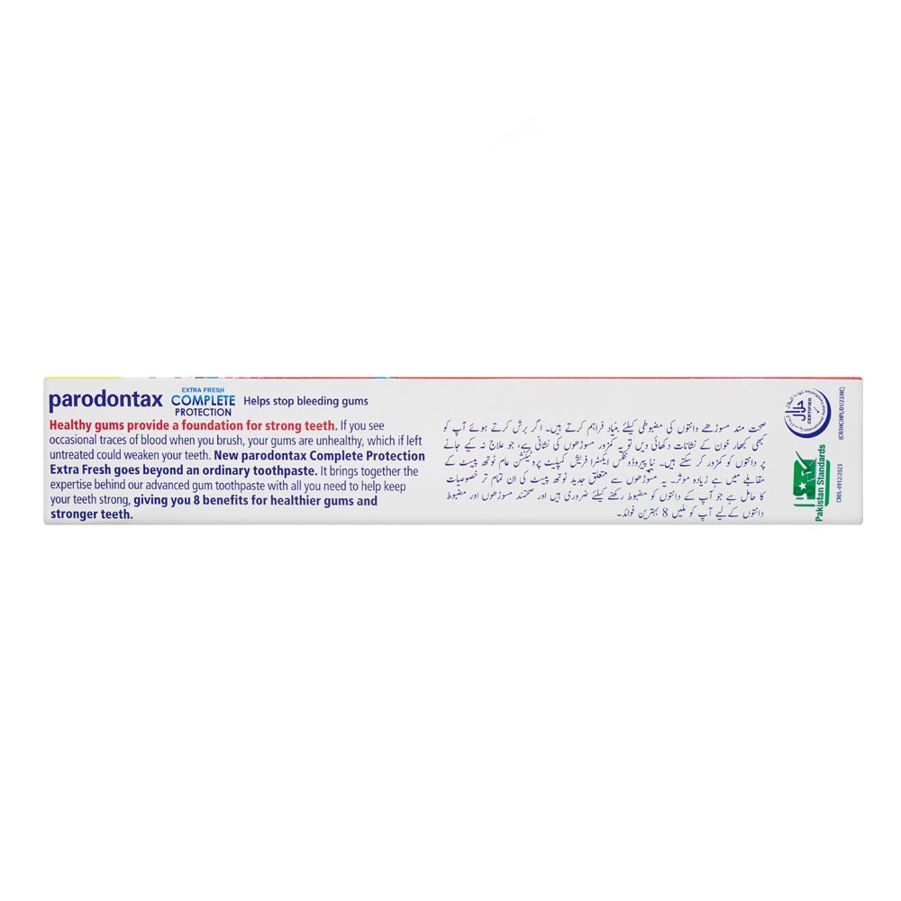 Parodontax Extra Fresh Complete Protection Toothpaste, 100g, Save Rs.50/- - Image 3