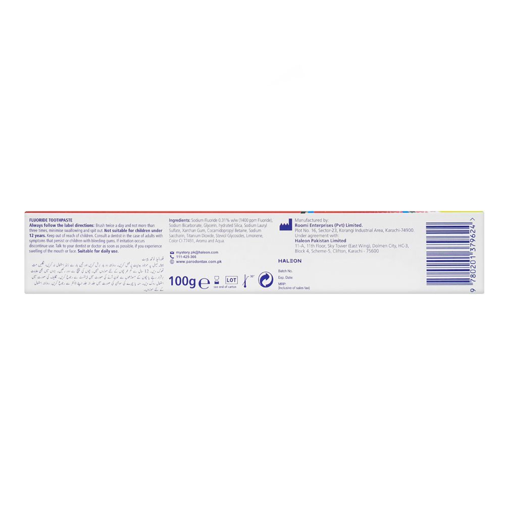 Parodontax Extra Fresh Complete Protection Toothpaste, 100g, Save Rs.50/- - Image 5