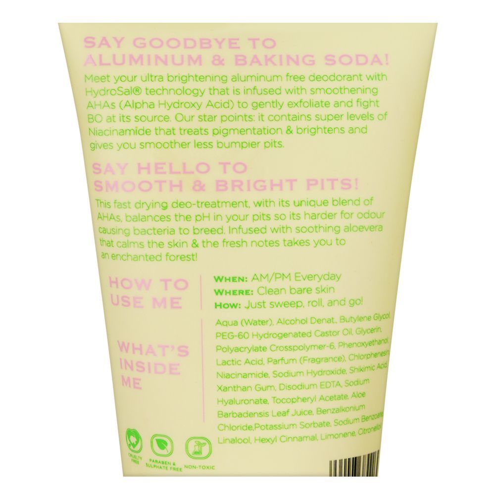 Her Beauty Aloe Retreat Ultra Bright A-HA Deodorant, No Aluminium, 70ml - Image 3