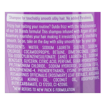 Sunsilk Oil Blends Frizz Smooth Shampoo With Rosemary & Argan Oil, 380ml - Image 3