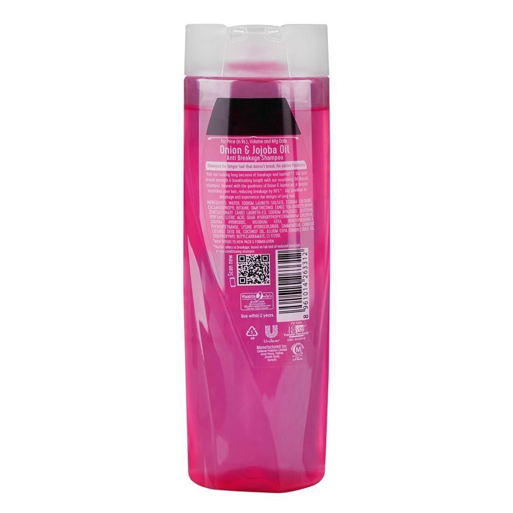 Sunsilk Oil Blends Anti Breakage Shampoo With Onion & Jojoba Oil, 380ml - Image 2