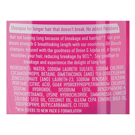Sunsilk Oil Blends Anti Breakage Shampoo With Onion & Jojoba Oil, 380ml - Image 3