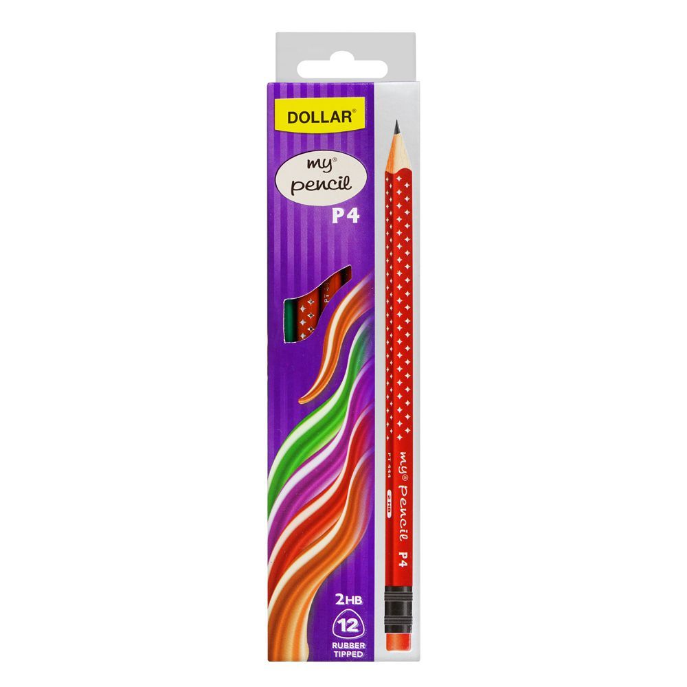 Dollar My Pencil, Assorted Body Colors, 12-Pack, PT444 - Main Image
