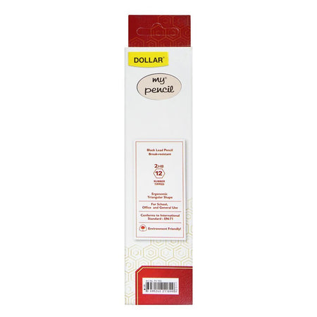 Dollar My Pencil, Golden & Brown, 12-Pack, PH555 - Image 2