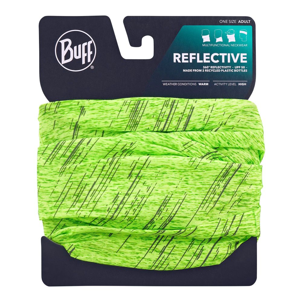 Buff Reflective Multifunctional Neckwear, HTR Lime, BF122016801 - Main Image