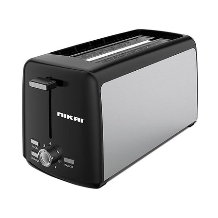 Nikai 4 Slice Bread Toaster, 1400W, NBT666S1 - Main Image