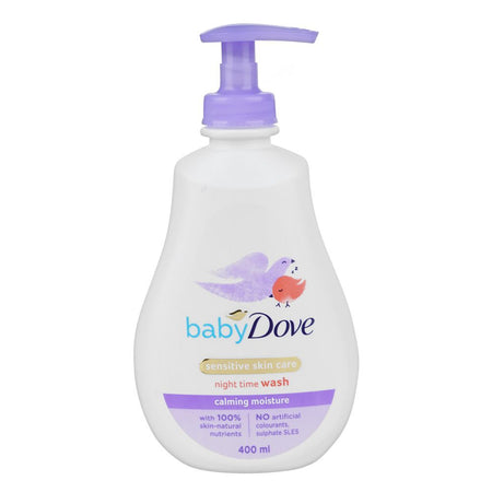 Dove Baby Sensitive Skin Calming Moisture Body Wash, Sulphate Free, 400ml - Main Image