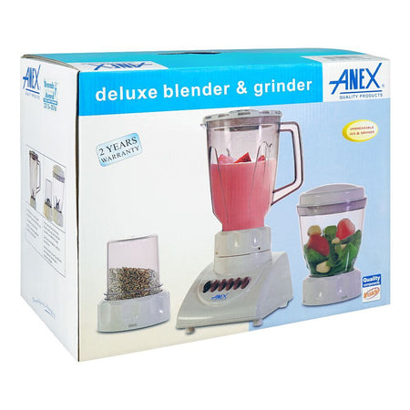 Anex Deluxe Blender & Grinder, White, AG-699 UB - Image 2
