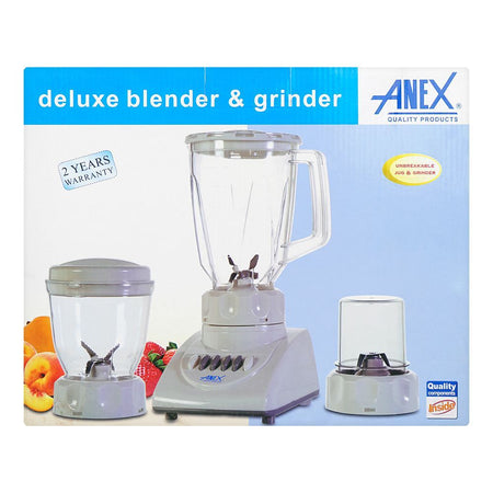 Anex Deluxe Blender & Grinder, White, AG-699 UB - Image 3