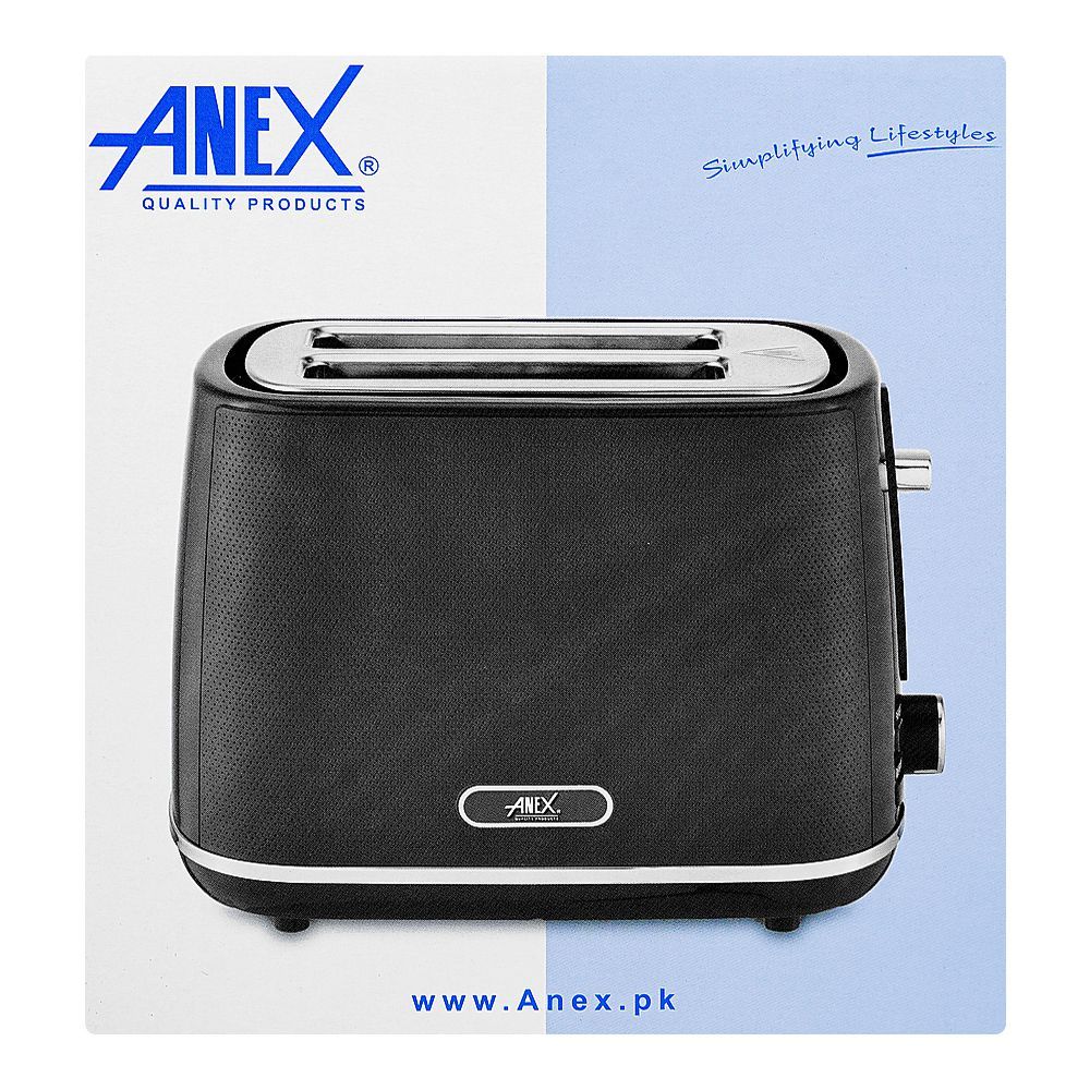 Anex Deluxe 2 Slice Toaster, 780-930W, AG-3004 - Image 4