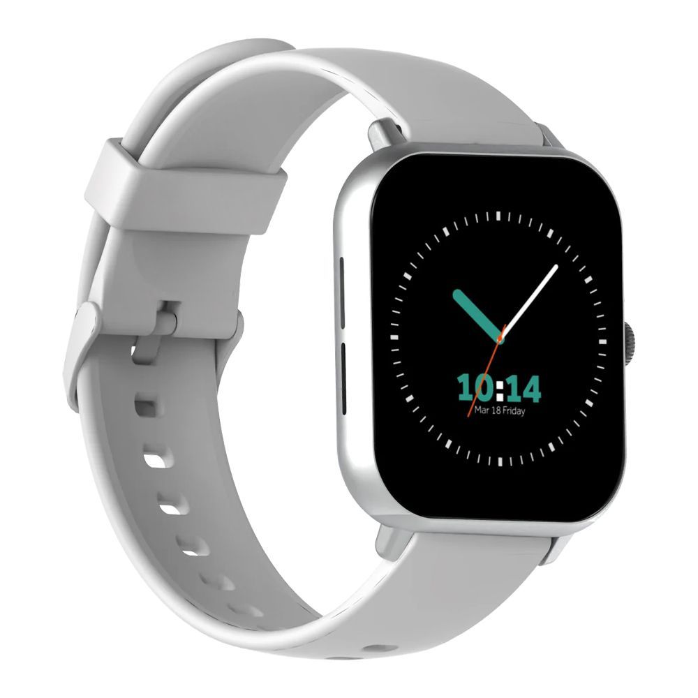 Faster 1.83" Full Hd Display Nerv 1 Smart Watch, Silver - Main Image