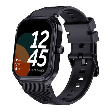 Faster 2.01" Big Hd Display Nerv 2 Smart Watch, IP68 Water Resistance, Black - Main Image