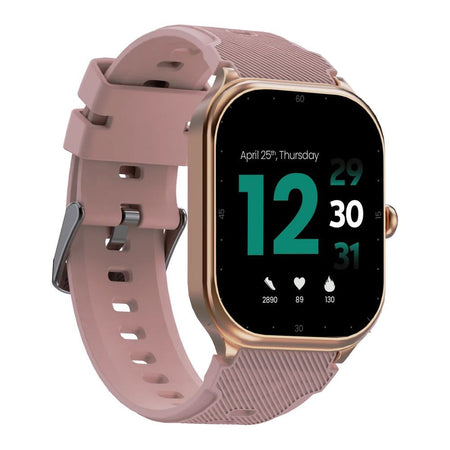 Faster 2.01" Big Hd Display Nerv 2 Smart Watch, IP68 Water Resistance, Pink - Main Image