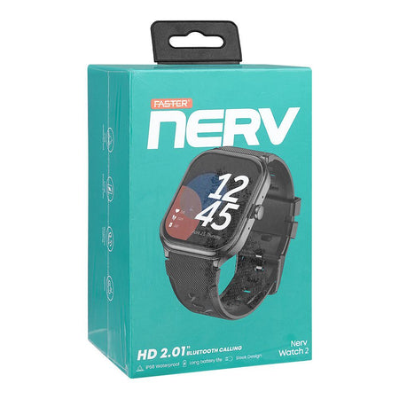 Faster 2.01" Big Hd Display Nerv 2 Smart Watch, IP68 Water Resistance, Pink - Image 2