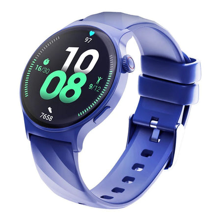 Faster 1.43" Amoled Display Nerv 3 Pro Smart Watch, IP68 Waterproof, 2 Straps, Blue - Main Image