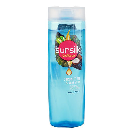 Sunsilk Coconut Oil and Aloe Vera Bouncy Volume Shampoo, 380ml - Main Image