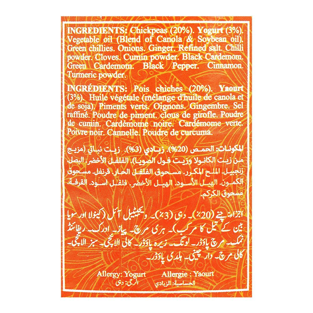 Mitchell's Lahori Chanay, 410g Tin - Image 3