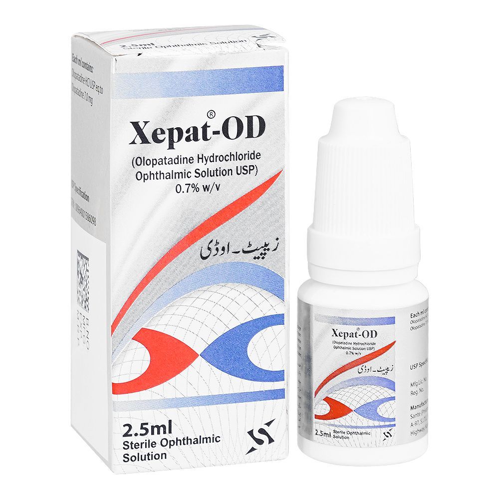 Xepat-OD Ophthalmic Solution, 2.5ml - Main Image