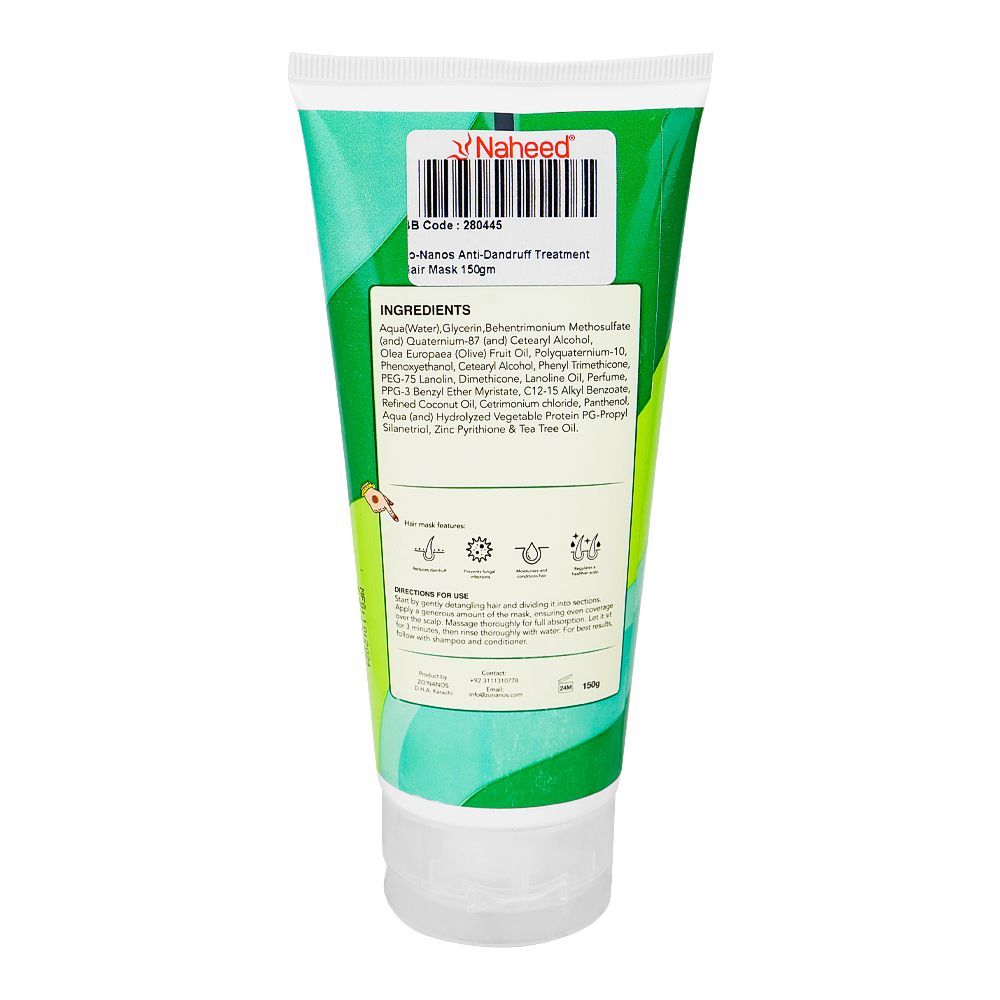 Zo'Nanos Anti-Dandruff Hair Mask, 150g - Image 3