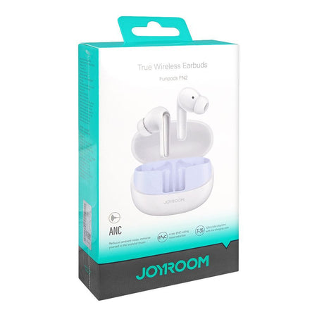 Joyroom Funpods Series True Wireless Earbuds, White, JR-FN2 - Image 2
