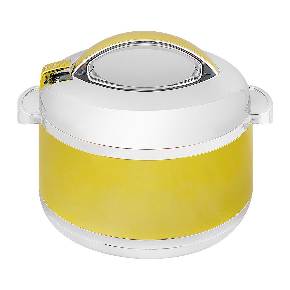 Golden Fire Hot Pot, Food Warmer, 4000ml, Golden & Silver, 887G/S - Main Image