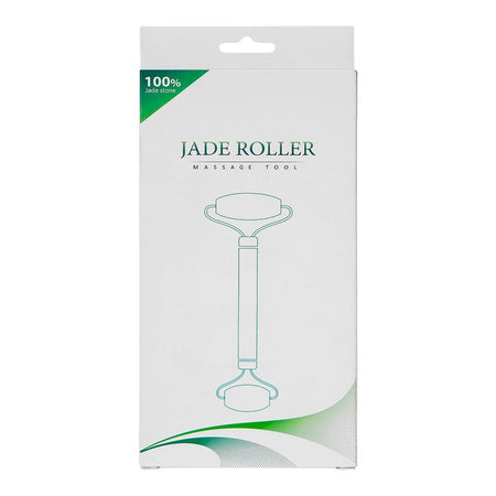 White Jade Roller Facial Massage Tool, 100% Natural Gemstone, Anti-Aging - Image 4