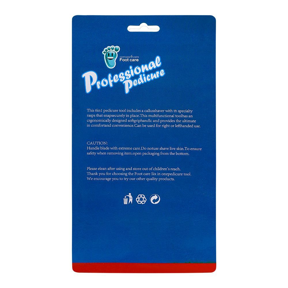 Professional Pedicure Foot Filer Set, 6-Pack - Image 2