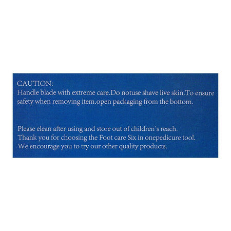 Professional Pedicure Foot Filer Set, 6-Pack - Image 3
