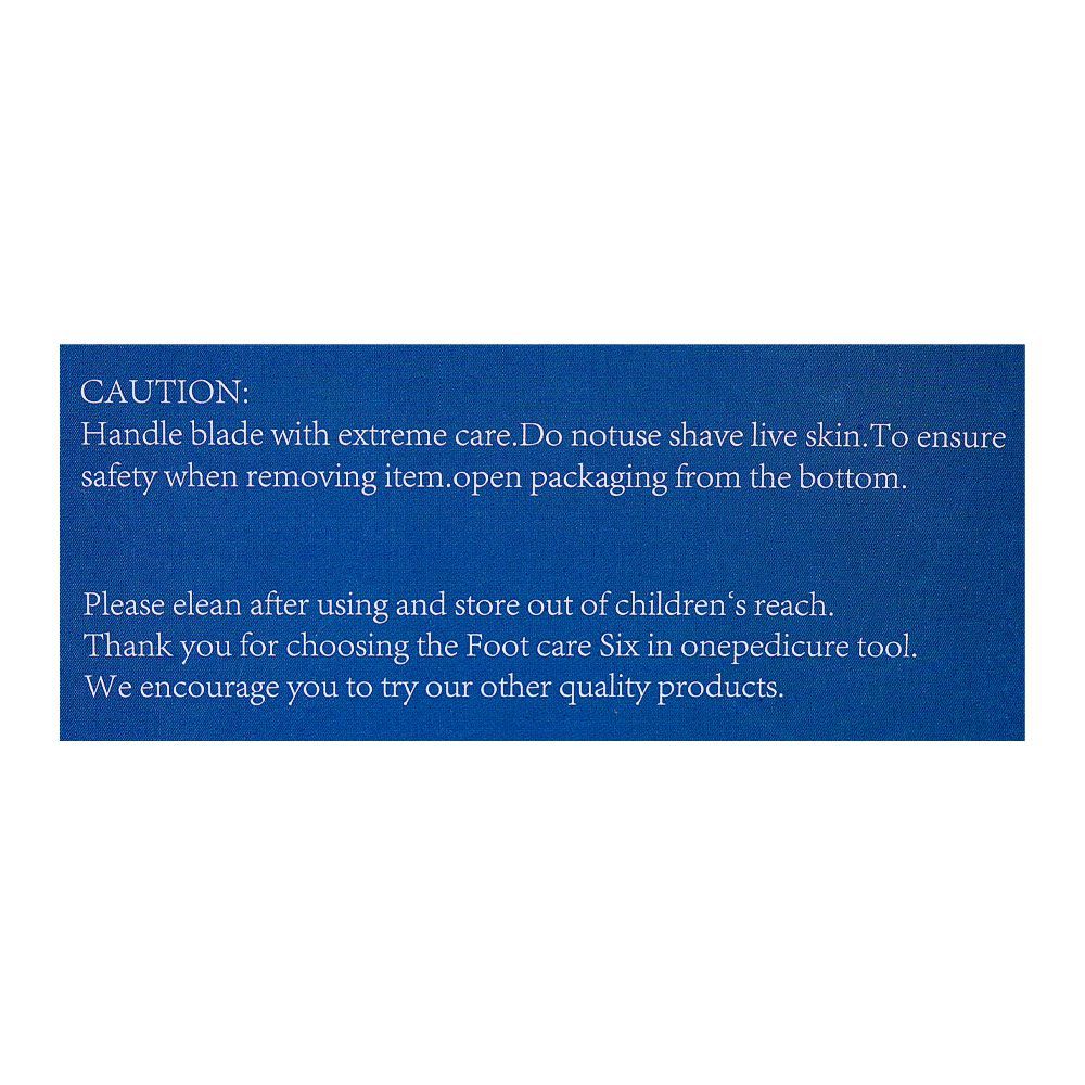 Professional Pedicure Foot Filer Set, 6-Pack - Image 3