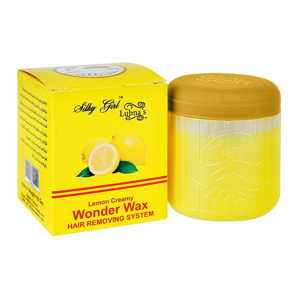 Silky Girl Lemon Hair Removing Cold Wax, 150g - Main Image