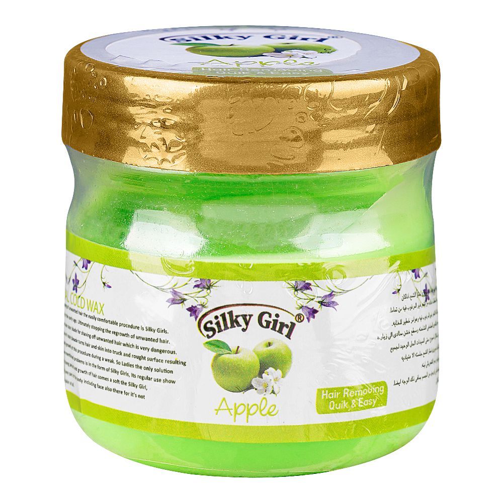 Silky Girl Apple Hair Removing Cold Wax, 250g - Main Image