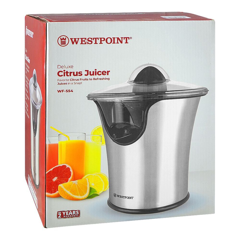 West Point Deluxe Citrus Juicer, 85W, WF-554 - Image 3