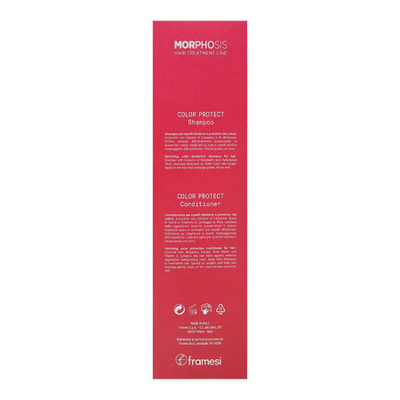 Framesi Morphosis Color Protect Shampoo & Conditioner, 250ml Each, 2-Pack - Image 2