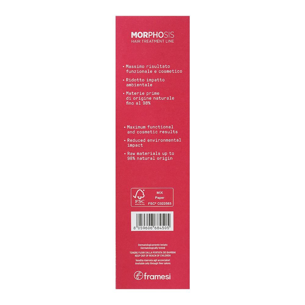 Framesi Morphosis Color Protect Shampoo & Conditioner, 250ml Each, 2-Pack - Image 3