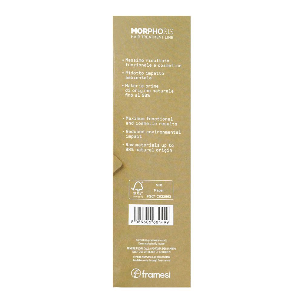 Framesi Morphosis Sublimis Oil Shampoo & Conditioner, 250ml Each, 2-Pack - Image 3