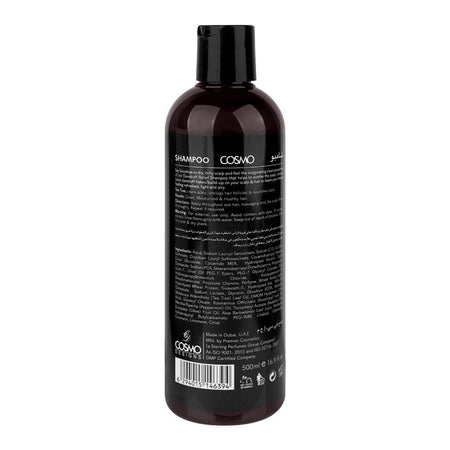 Cosmo Beaute Dandruff Relief Scalp Care Shampoo, Sulphate & Paraben Free, 500ml - Image 2
