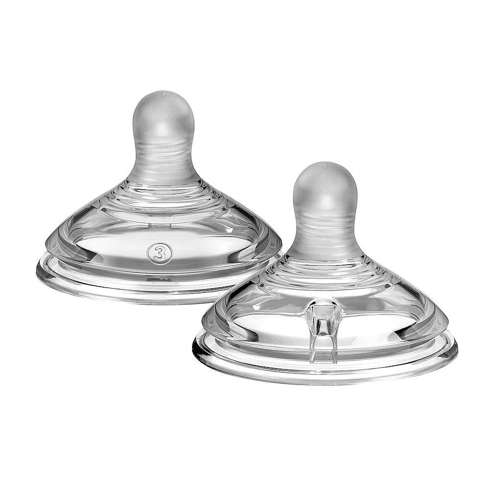 Tommee Tippee Natural Start Fast Flow Soft Teats, For 6 Months+, 2-Pack, 423963 - Main Image