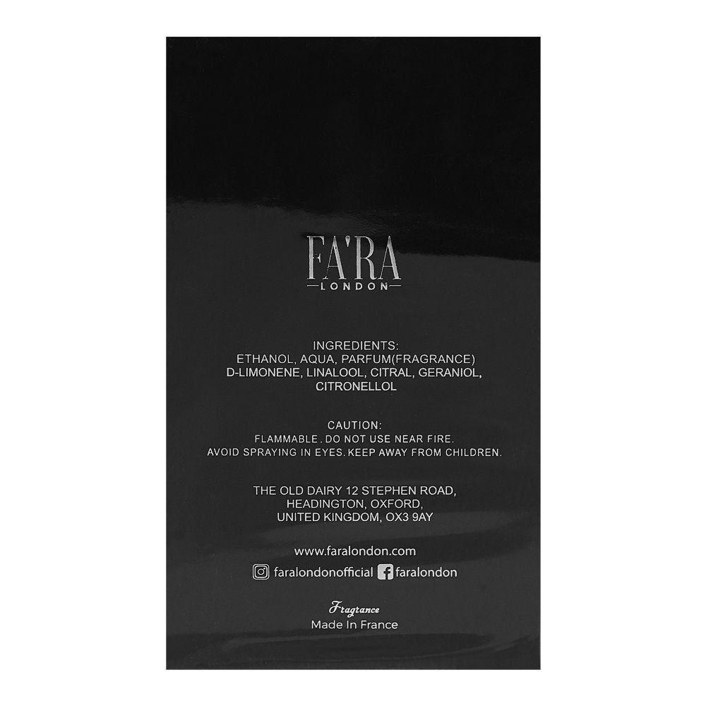 Fa'ra Nuit, Eau de Parfum, For Men, 100ml - Image 2
