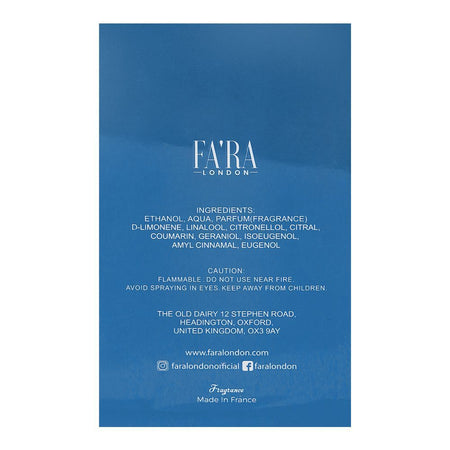 Fa'ra The Blue, Eau de Parfum, For Men, 100ml - Image 3