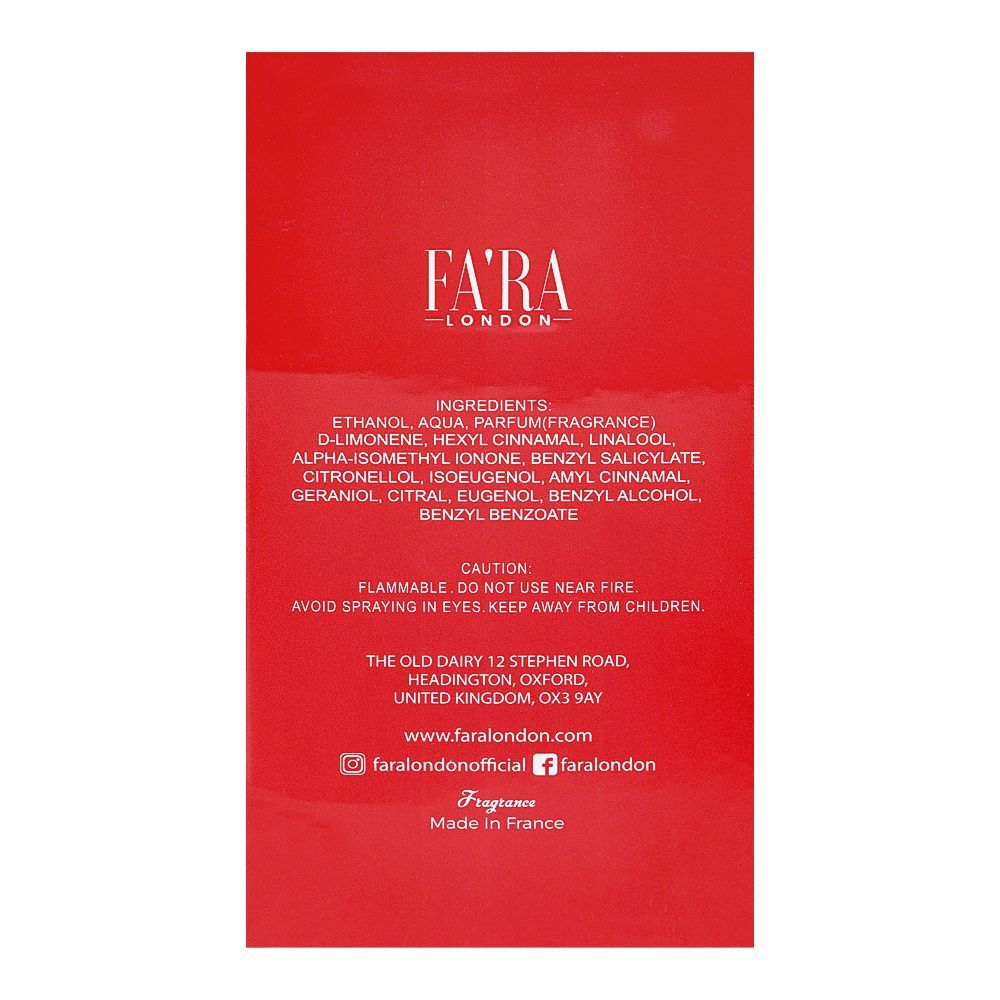 Fa'ra Floral Garden, Eau de Parfum, For Women, 100ml - Image 3