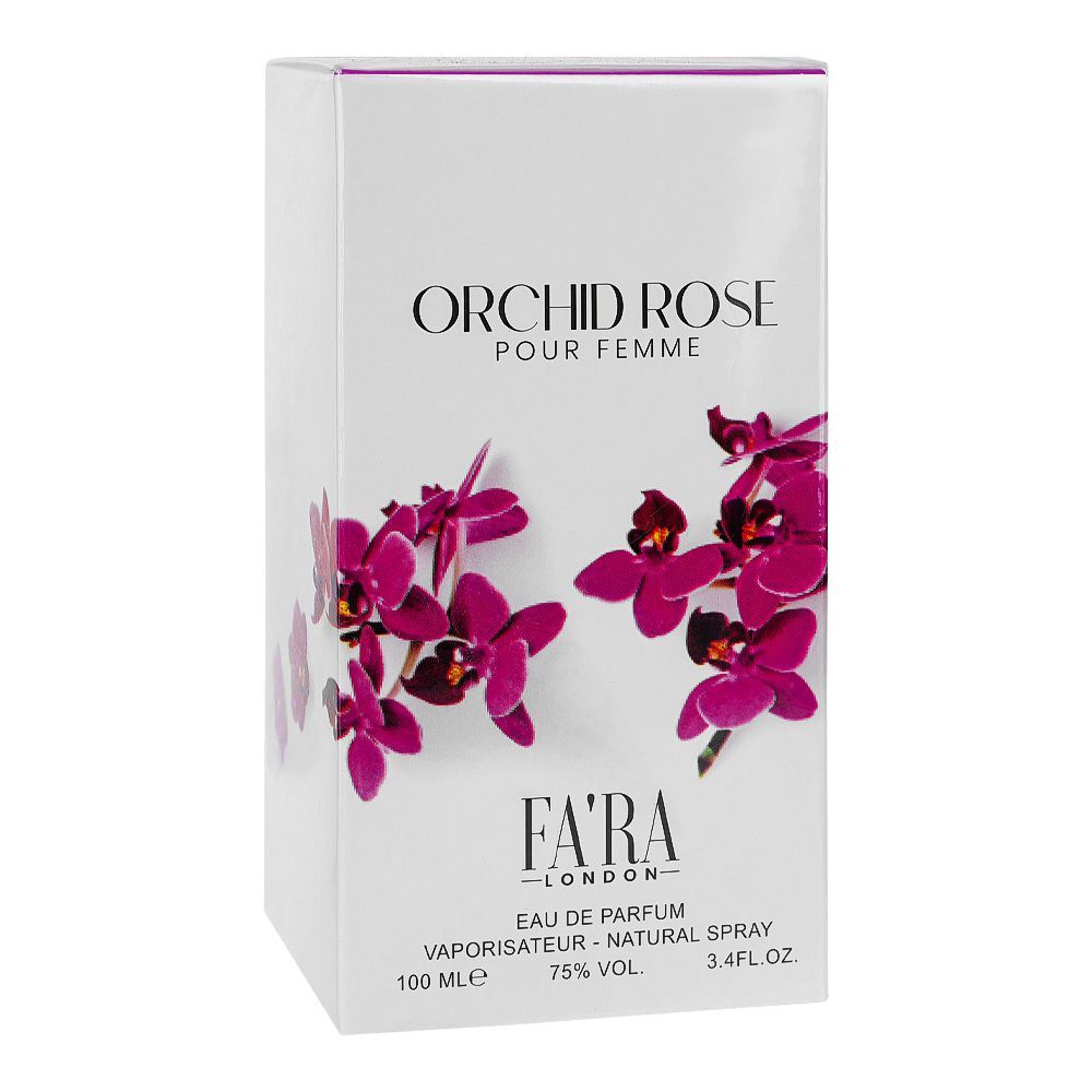 Fa'ra Orchid Rose, Eau de Parfum, For Women, 100ml - Image 2