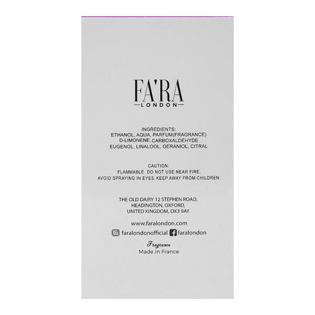Fa'ra Orchid Rose, Eau de Parfum, For Women, 100ml - Image 3
