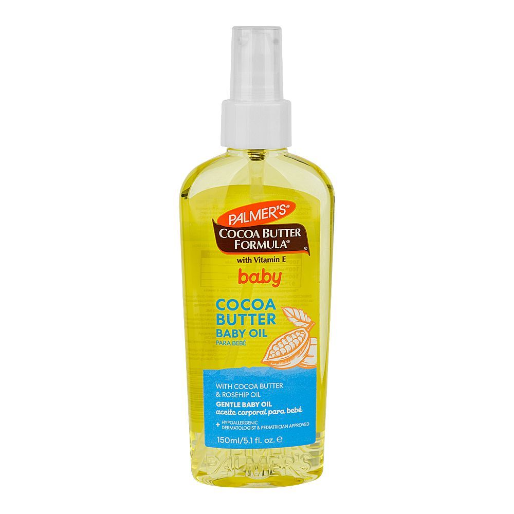 Palmer's Cocoa Butter & Rosehip Baby Oil, 150ml - Main Image