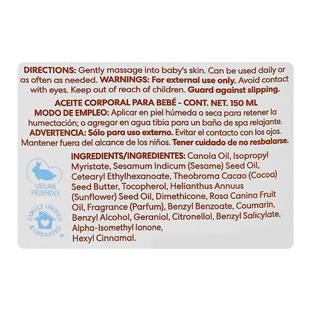 Palmer's Cocoa Butter & Rosehip Baby Oil, 150ml - Image 3