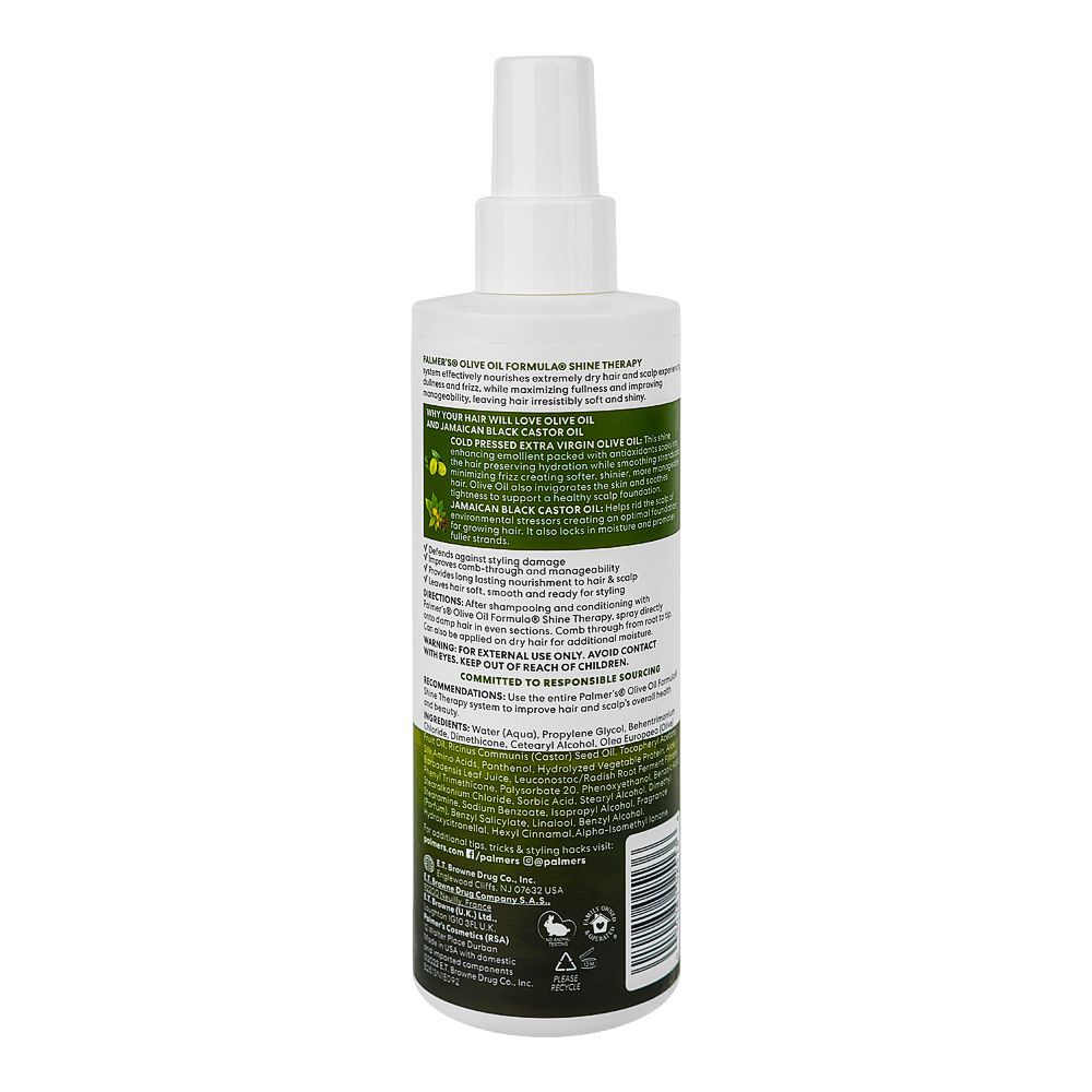 Palmer's Olive Oil Leave-In Conditioner, Sulphate & Paraben Free, 250ml - Image 2