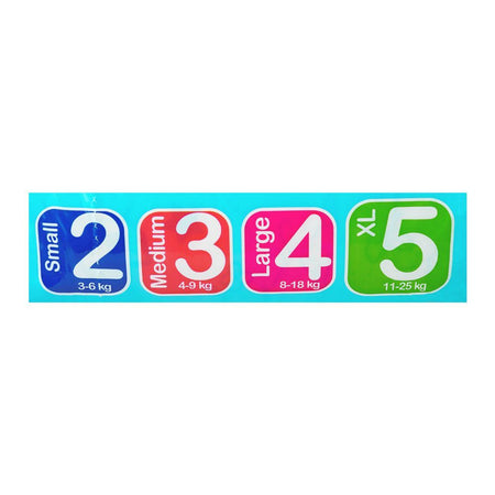 Bello Baby Diapers Jumbo Pack, Extra Large, No.5, 11-25Kg, 66-Pack - Image 2