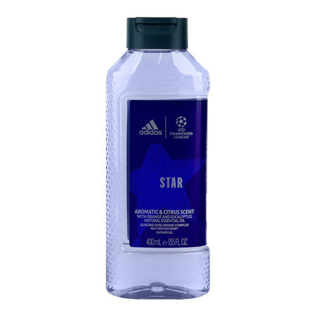 Adidas Star Aromatic & Citrus Scent Shower Gel, 400ml - Main Image