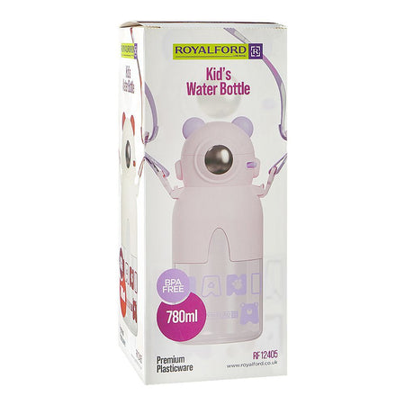 Royalford Kids Premium Plastic Water Bottle, BPA Free, 780ml, RF12405 - Image 4